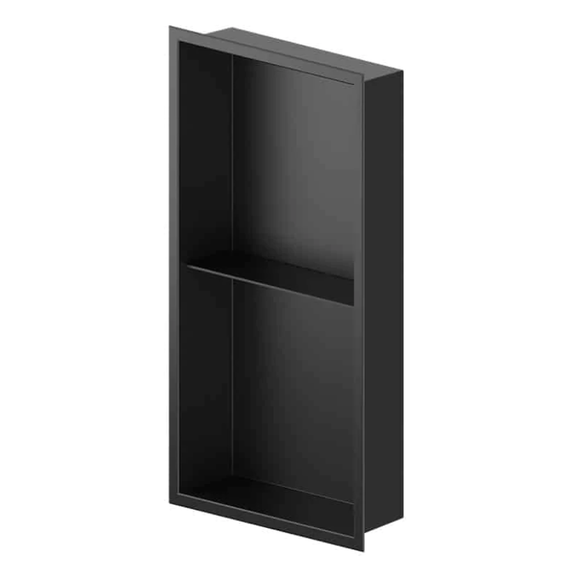 Shower niche 12x24 in stainless steel