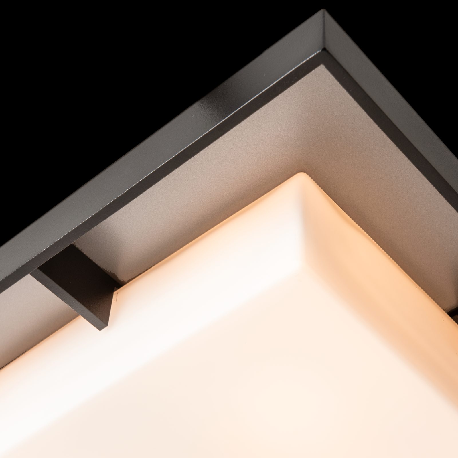 Shadow Box Large Outdoor Flush Mount