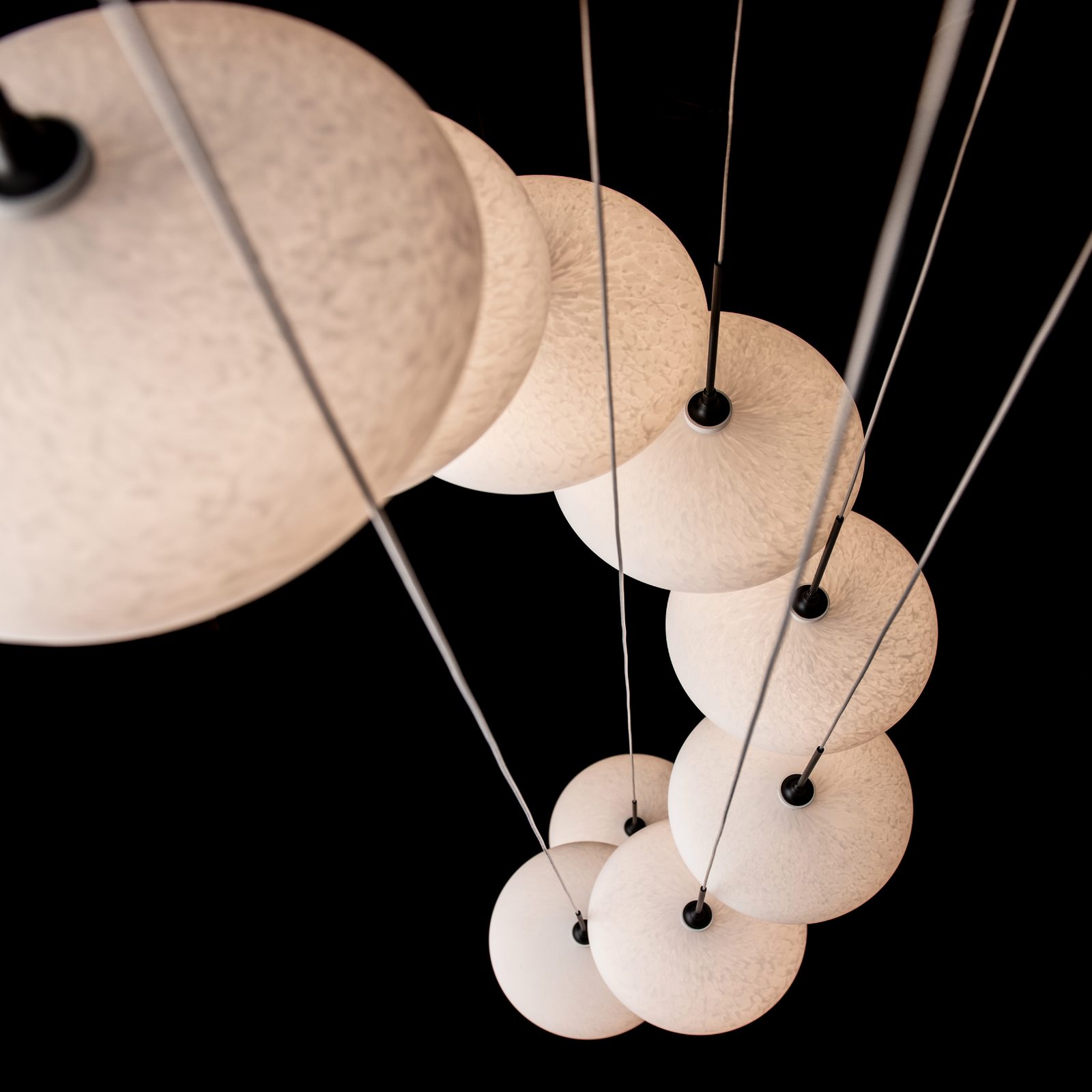 Clouds 9-Light Pendant