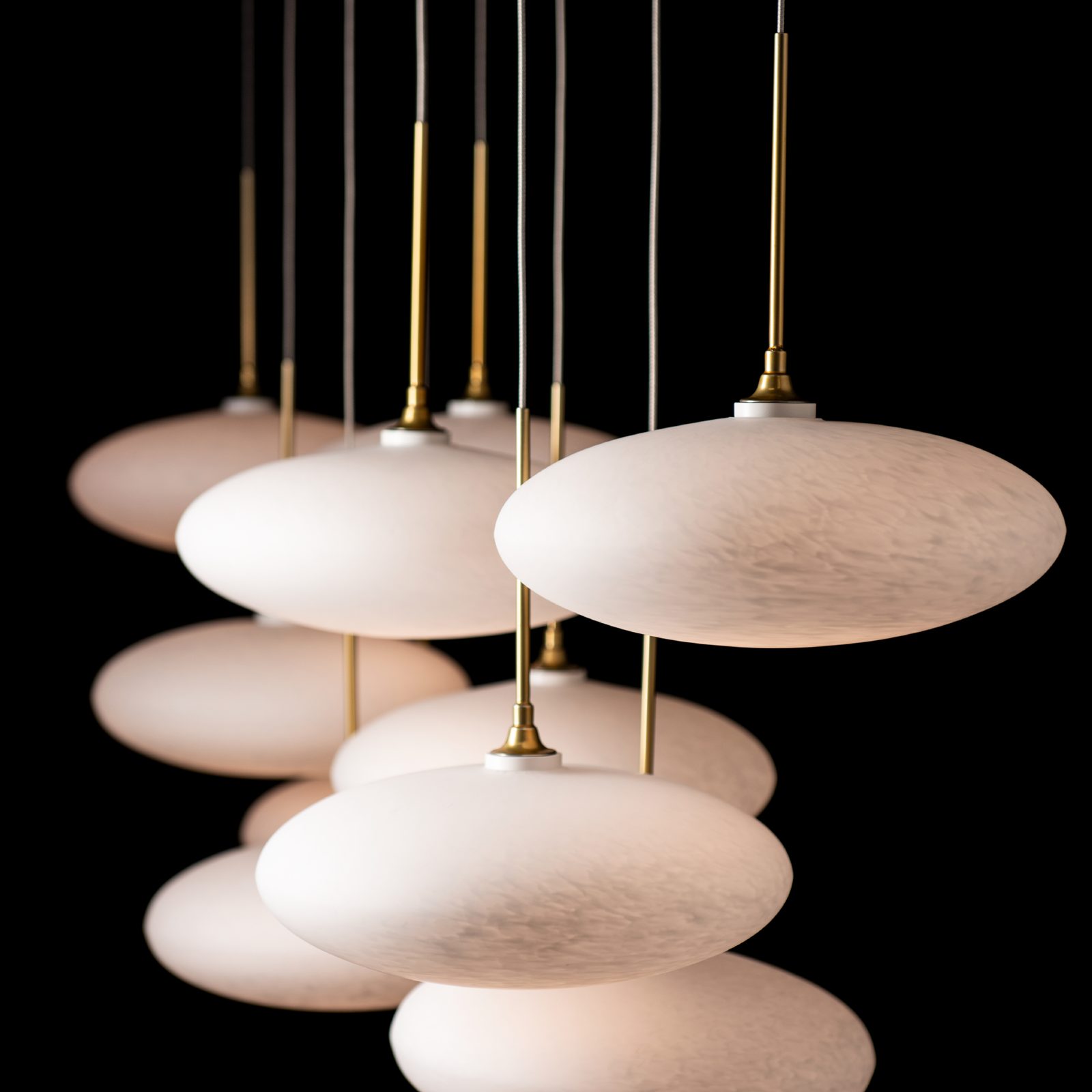 Clouds 10-Light Pendant