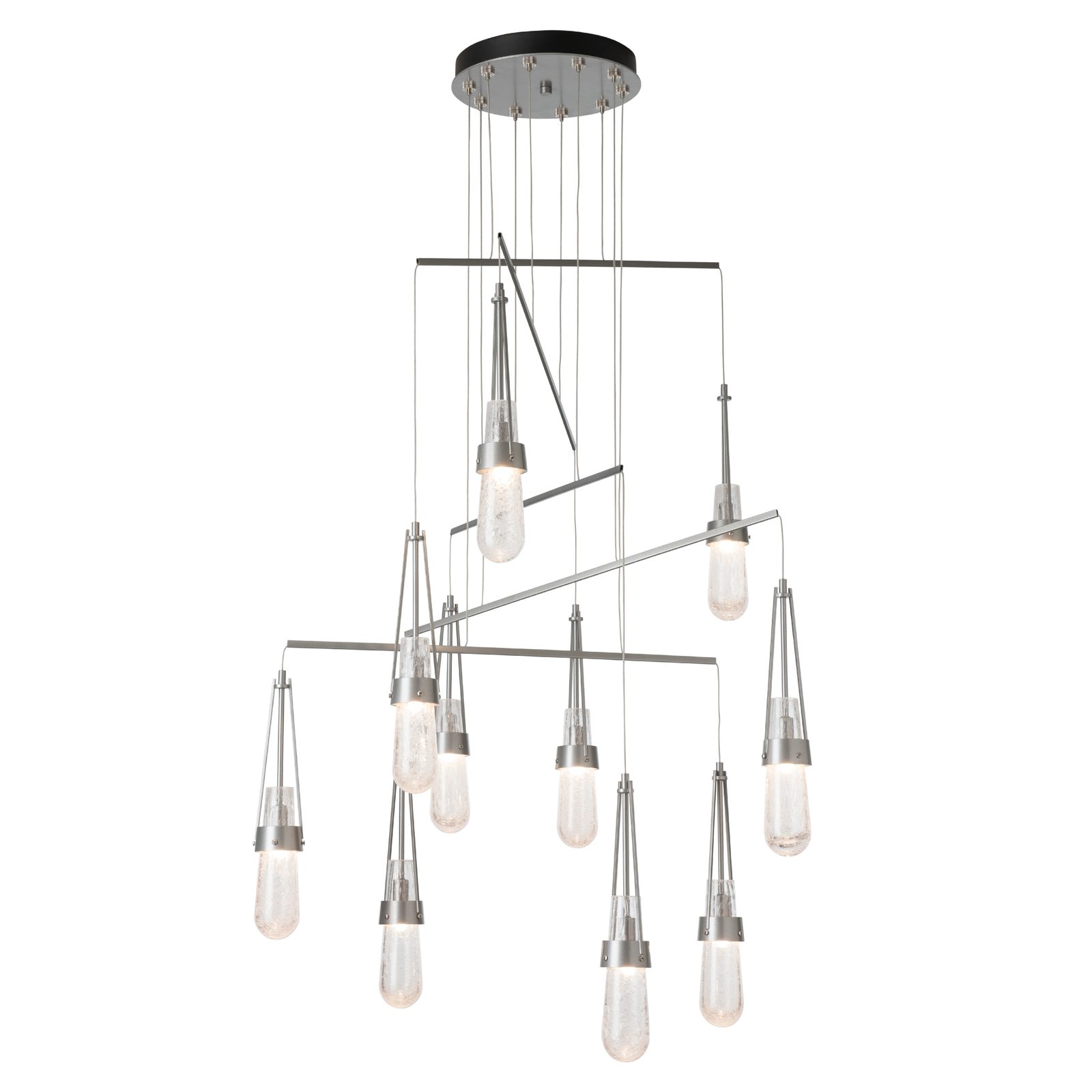 Link 10-Light Blown Glass Mobile Pendant