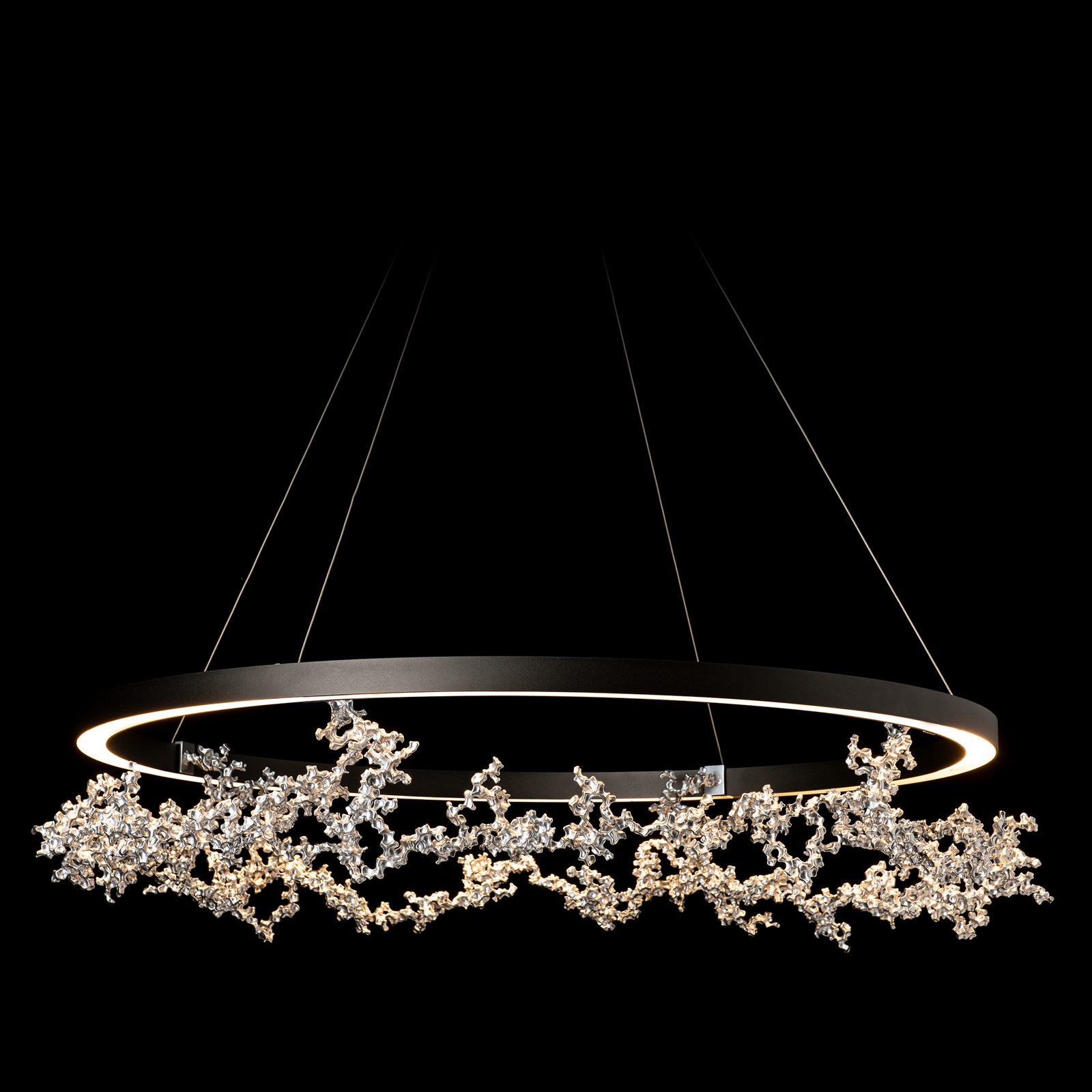 Coral LED Ring Pendant