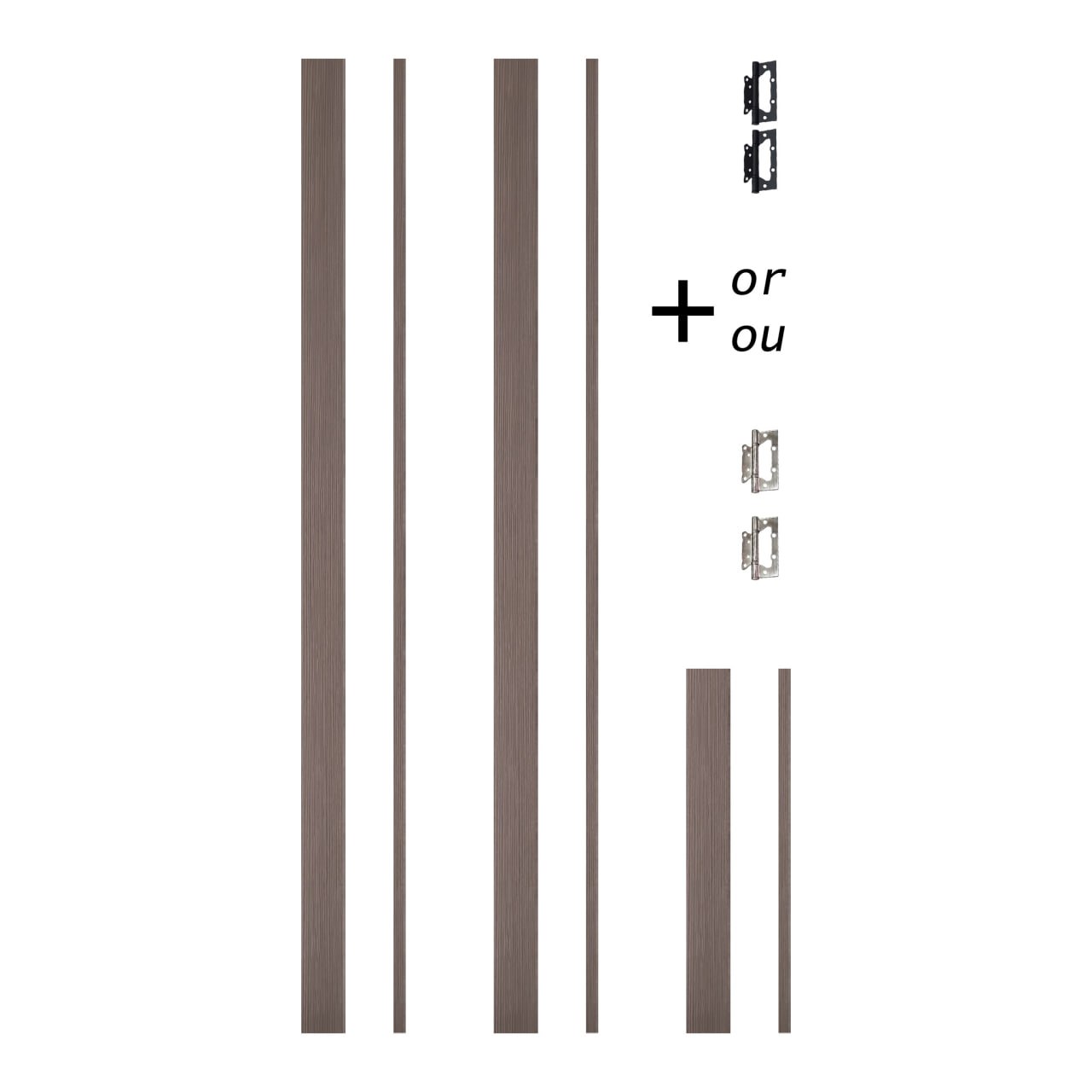 Regular Door Frame XRS - 08 for 2" x 3" wall