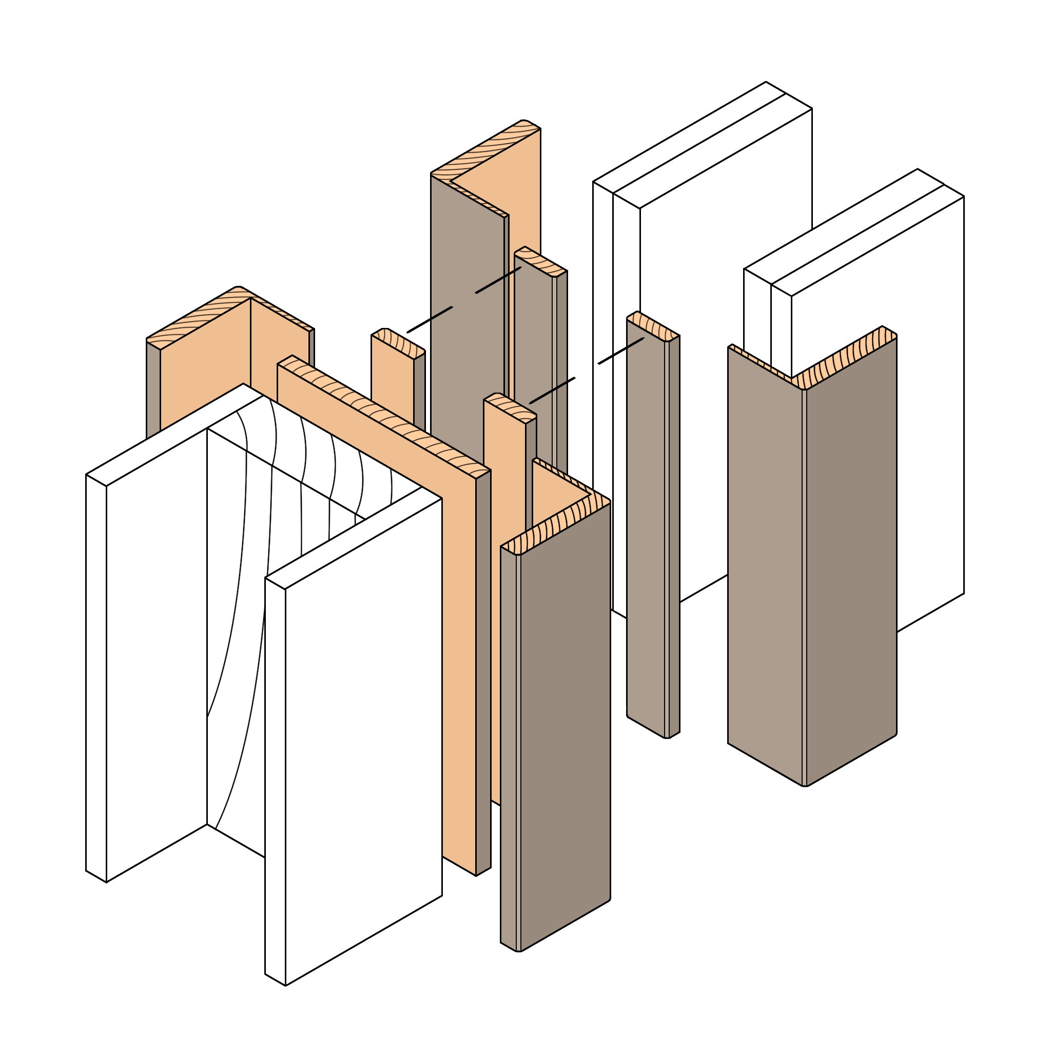Pocket Door Frame XPF-01 Single